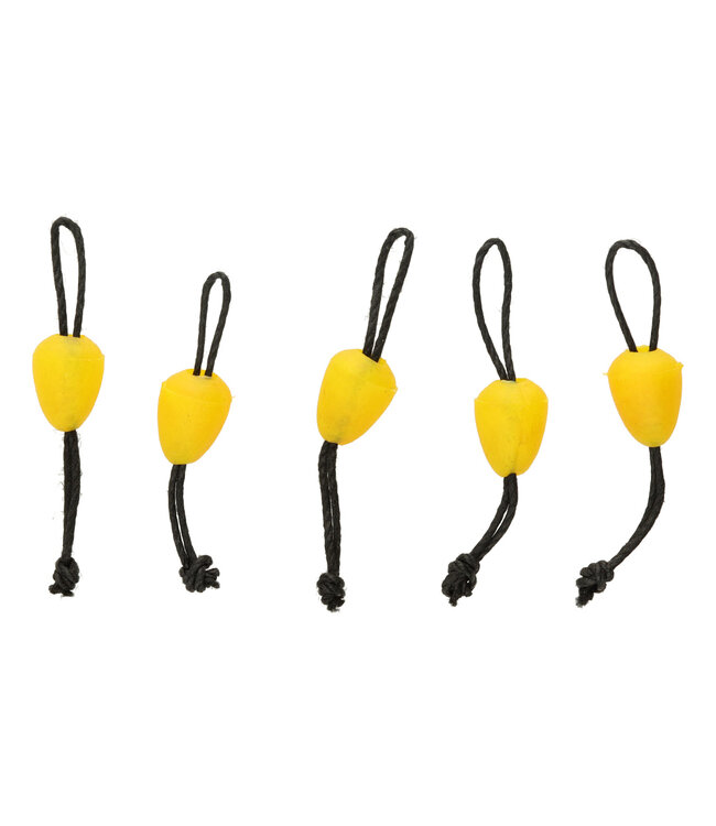 Reniers Fishing Dacron Connectors Soft 5 pcs – Zachte Dacron Connectors met Rubberen Cone voor Veilige Verbinding tussen Elastiek en Lijn