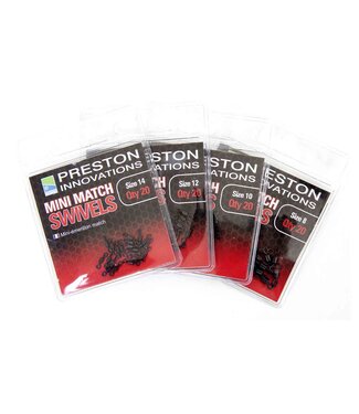 Preston Mini Match Swivels (10 pcs)