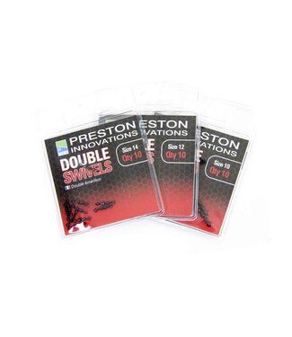 Preston Double Swivels (10 pcs)