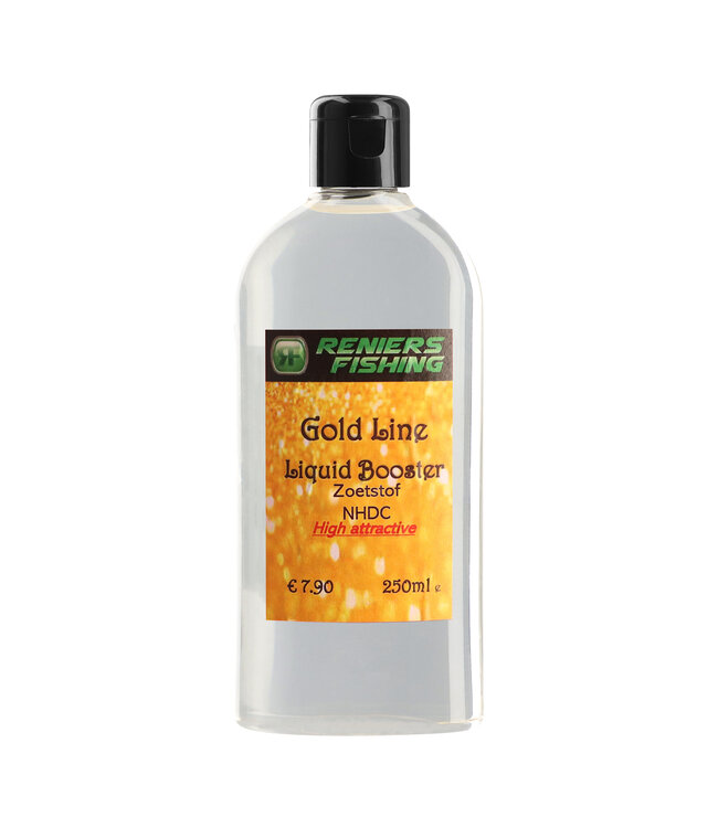 Reniers Fishing Gold Line Liquid Booster (250ml)  NHDC Süßstoff