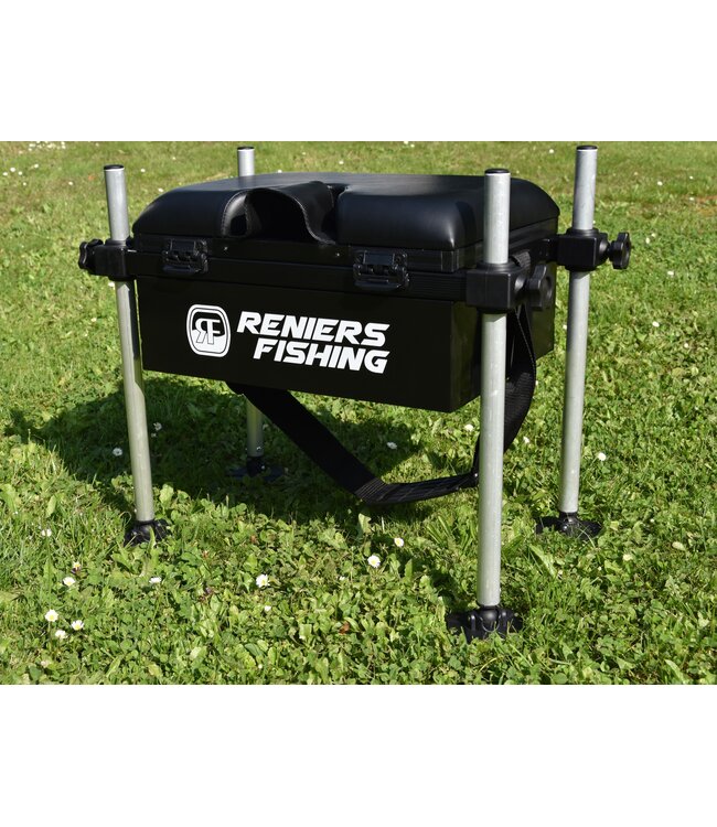 Reniers Fishing Light Weight Aluminium Seatbox D25 (zonder hengelhouders)