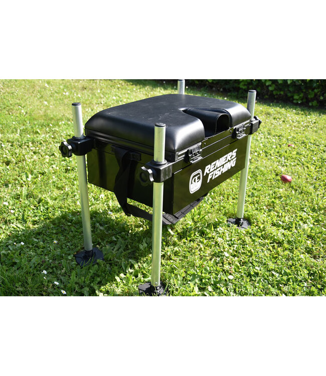 Reniers Fishing Light Weight Aluminium Seatbox D25 (zonder hengelhouders)