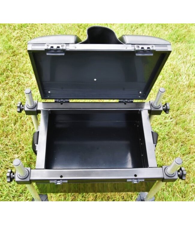 Reniers Fishing Light Weight Aluminium Seatbox D25 (zonder hengelhouders)
