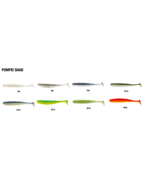 Swimy Pompei Shad Shrimp Scent 12.5cm Round Jighead 12gr