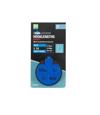 Preston Revalution Hooklenghts Barbed 1m (10 pcs)
