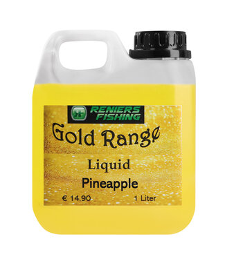 Reniers Fishing Gold Range Liquid Ananas 1L – PVA-freundliche Frucht-Liquid