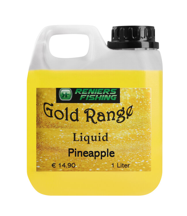 Reniers Fishing Gold Range Liquid (1 liter) Pineapple