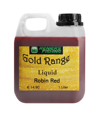 Reniers Fishing Gold Range Liquide 1 Litre Robin Red