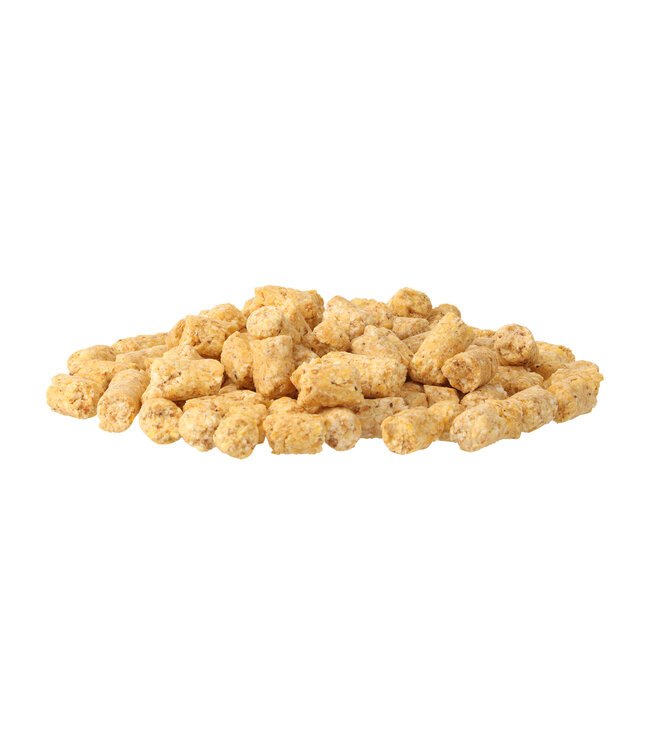 Reniers Fishing Babycorn Pellets 1 Kilo – Snel oplosbare maïspellets voor karper (gekleurde wolk)