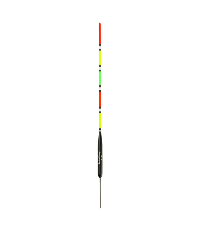Reniers Fishing Pose RF N14 – Handgefertigte Pastepose mit 2,0 mm Hohler Multicolor-Antenne, Carbon-Unterantenne und Edelstahlösen für Karpfen- und Weißfischteiche