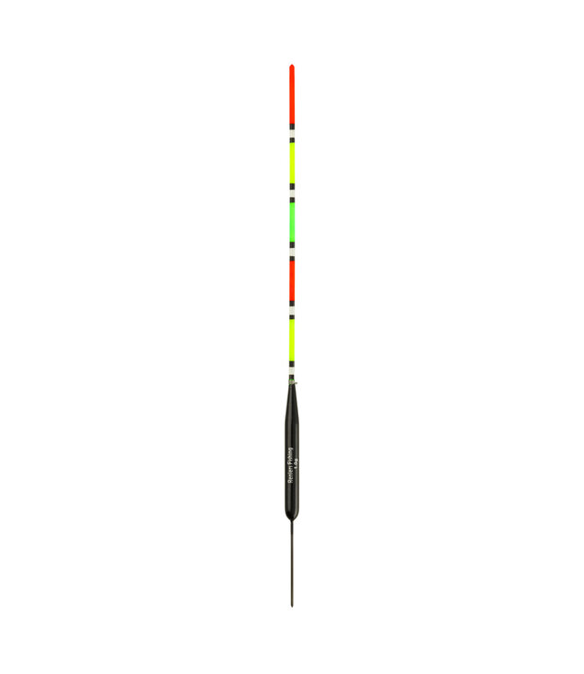 Reniers Fishing Pose RF N14 – Handgefertigte Pastepose mit 2,0 mm Hohler Multicolor-Antenne, Carbon-Unterantenne und Edelstahlösen für Karpfen- und Weißfischteiche