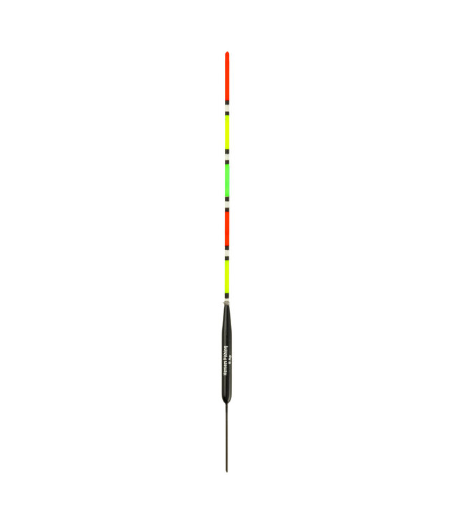 Reniers Fishing Pose RF N14 – Handgefertigte Pastepose mit 2,0 mm Hohler Multicolor-Antenne, Carbon-Unterantenne und Edelstahlösen für Karpfen- und Weißfischteiche