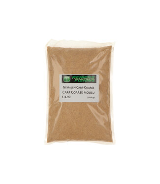 Reniers Fishing Carp Feed Fishmeal Moulu 1kg – Poudre de Pellets pour Method, Pâte et Amorces