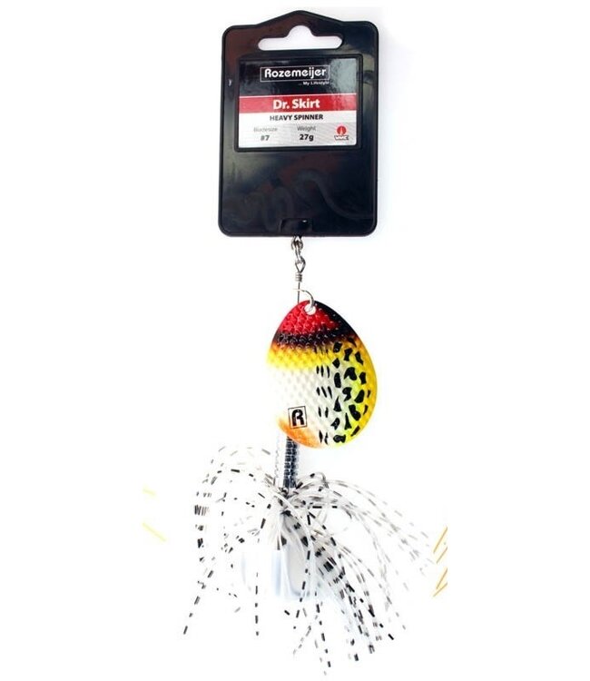 Rozemeijer Dr Skirt Heavy Spinner Bladesize 7 - 27g - Size 2/0