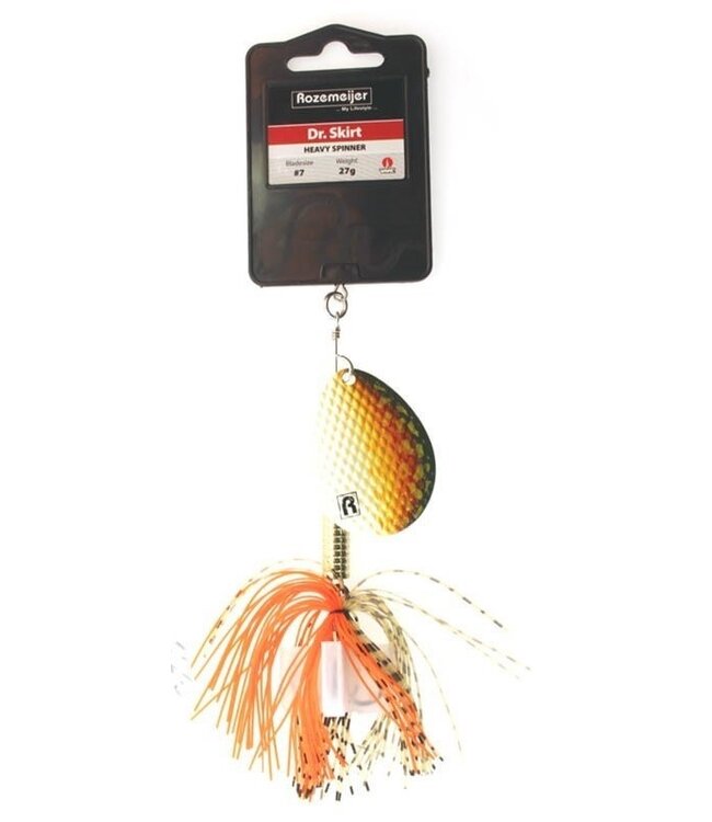 Rozemeijer Dr Skirt Heavy Spinner Bladesize 7 - 27g - Size 2/0