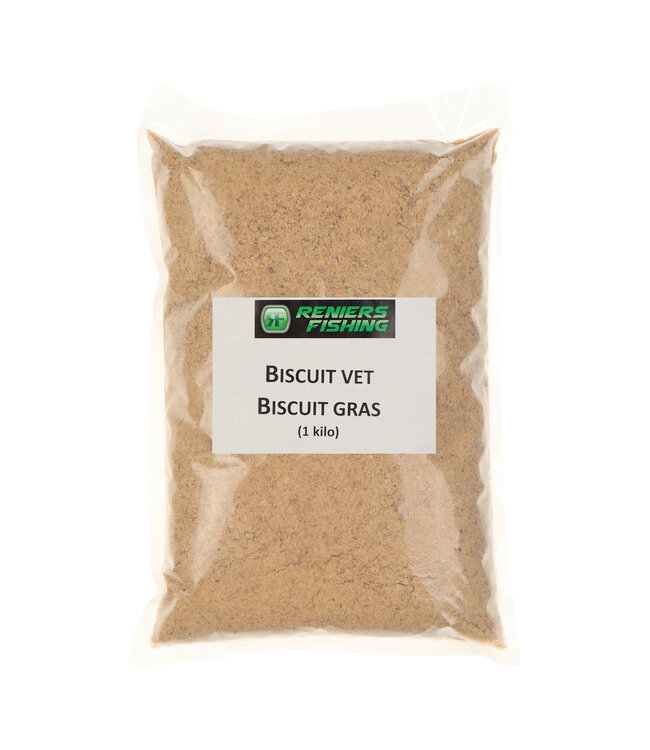 Reniers Fishing Vers Gemalen Zoete Biscuit Vet 1 Kilo