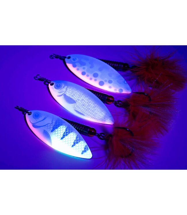 Fox Rage Leaf Spinners UV Pike