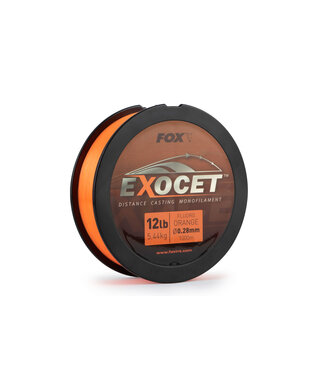 Fox Exocet Distance Casting Monofilament Fluo Orange  (1000m)