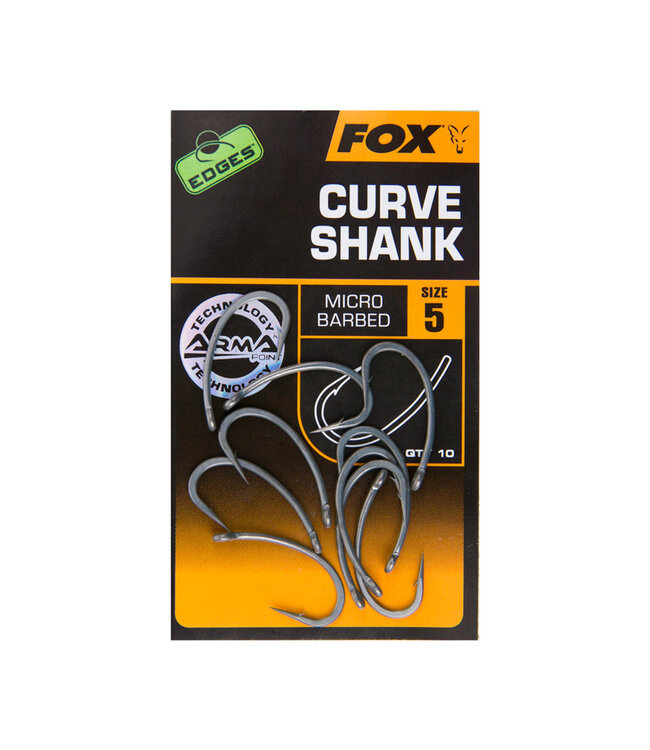 Fox Edges Curve Shank Hooks (10 pcs)