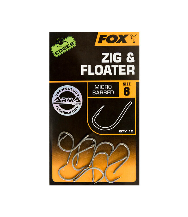 Fox Edges Arma-Point Zig & Floater - Micro Barbed (10 pcs)