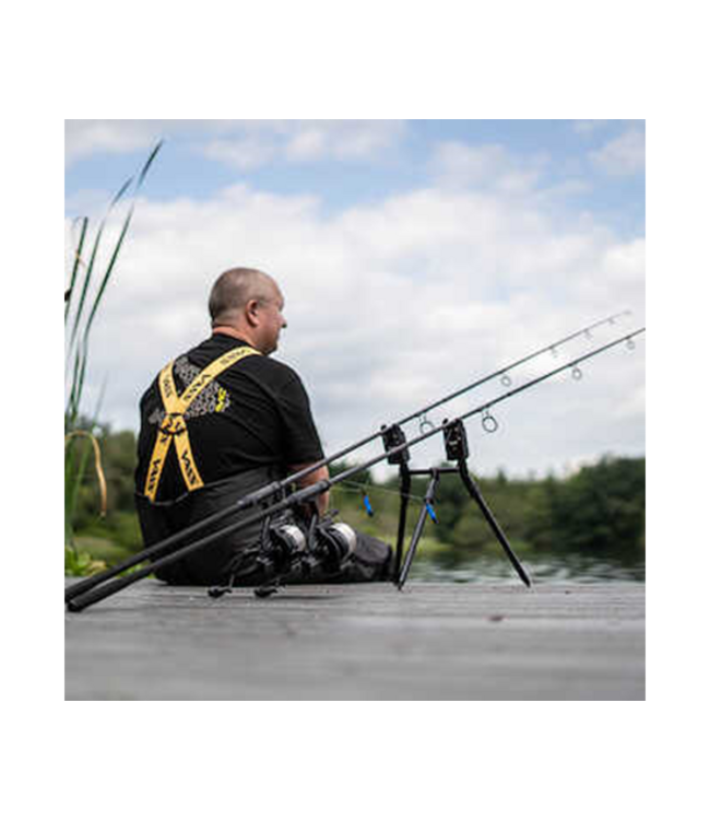 Avid Carp Lok Down 3 Rod Buzz Pod 12”