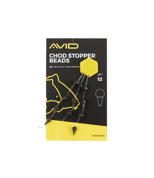 Avid Carp Terminal Tackle Chod Stopper Beads (12 pcs)