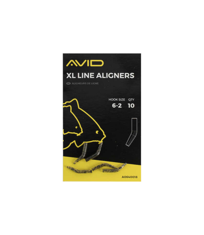 Avid Carp Terminal Tackle XL Line Aligners Hook Size 2 (10 pcs)