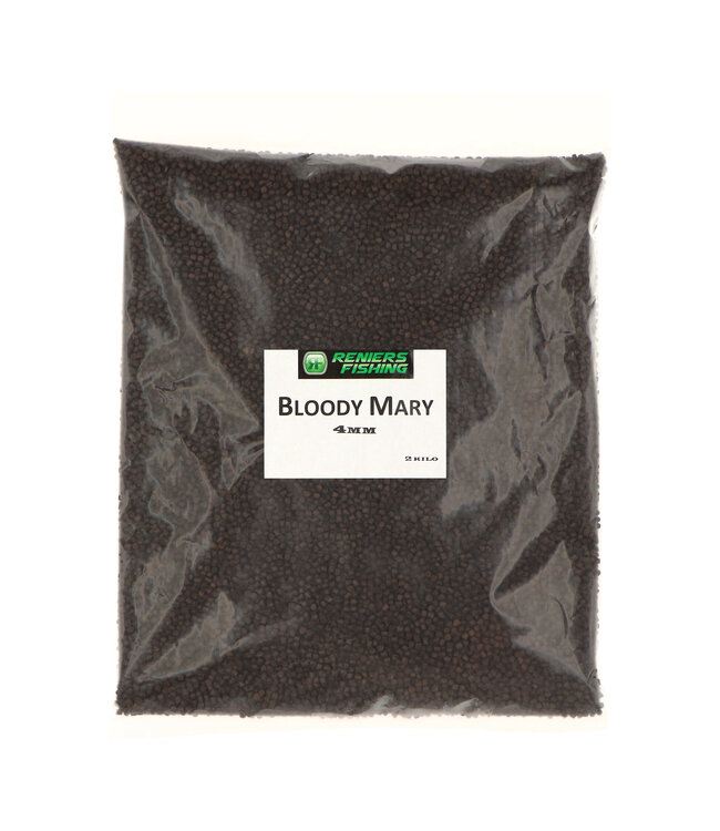 Reniers Fishing Bloody Mary Pellets 2 kg – Karpfen & Brassen Pellets
