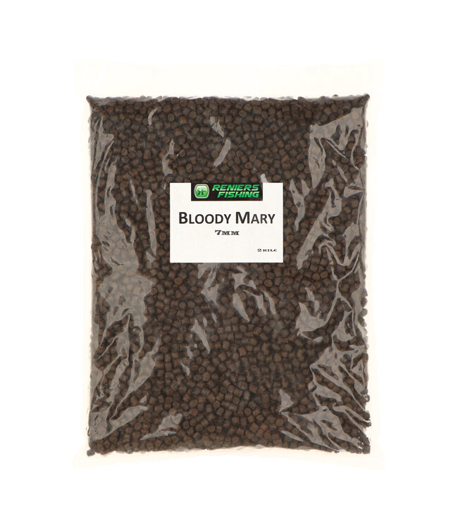 Reniers Fishing Bloody Mary Pellets 2 kg – Karpfen & Brassen Pellets