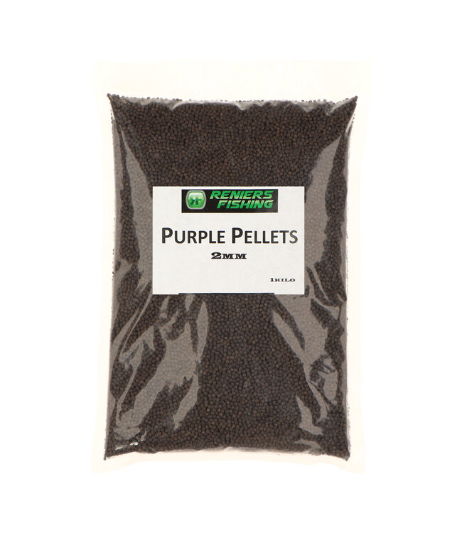 Reniers Fishing Purple Pellets 1kilo - Carp Extrudé