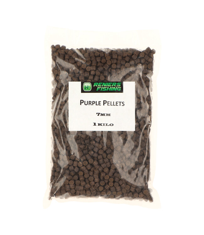 Reniers Fishing Purple Pellets 1kilo - Carp Extrudé