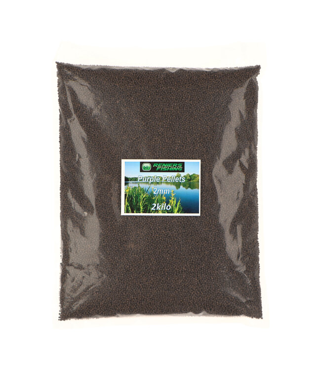 Reniers Fishing Purple Pellets 2kilo - Carp Extrudé