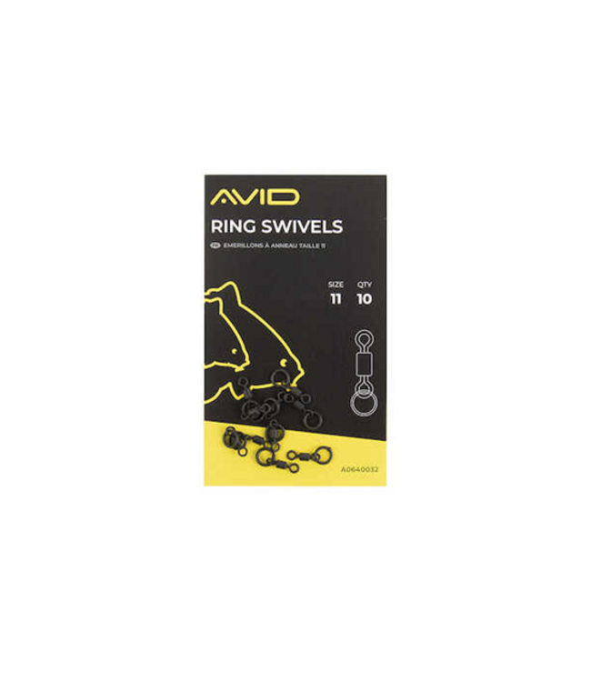 Avid Carp Terminal Tackle Ring Swivel Size 11