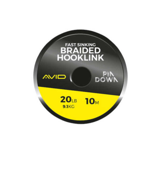 Avid Carp Pindown Pour Bas De Ligne Pindown Hooklink 20lb - 9.1 kilo - 10m