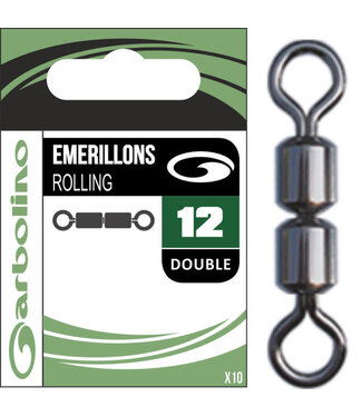 Garbolino Stream Line Micro Emerillons Rolling Double (10 pcs)