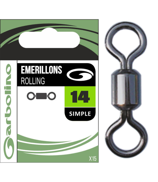 Garbolino Stream Line Micro Emerillons Rolling Simple (15 pcs)