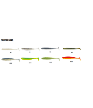 Sakura Pompei Shad 10cm Round Jighead 7.5gr - Shrimp Scent