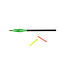 Reniers Fishing Precision Waggler 15cm Austauschbare Antenne 3mm