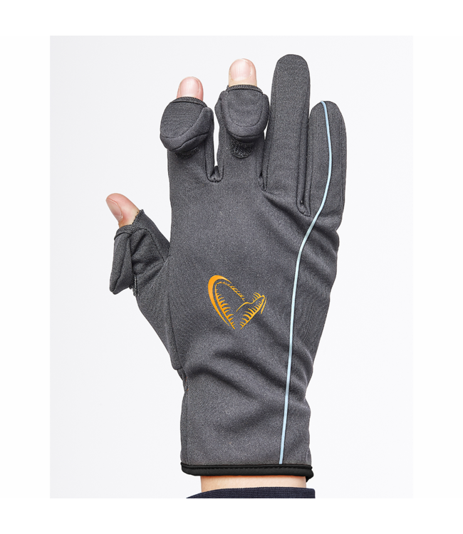 Savage Gear Softshell Glove Grey