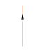 Reniers Fishing Dobber RF N11 – Handgemaakte Balsa Pen met 1.0 mm Volle Antenne, Carbon Onderantenne en RVS Ogen voor Brasem, Voorn en Lichte Stroming