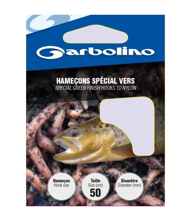 Garbolino Vorfach Special Worm 50cm (10 pcs)