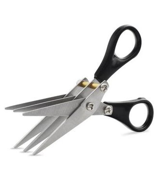 Tubertini Worm Scissor Triple Cut | Wormschaar voor Aas - Reniers Fishing