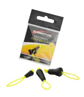Tubertini Dacron Connector – Veilige Elastiekconnector voor Vaste Hengel