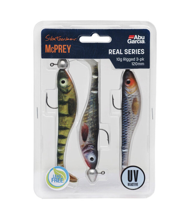 Abu Garcia Svartzonker McPrey Prerigged (3 pcs) UV Reactive - 12mm - 10gr
