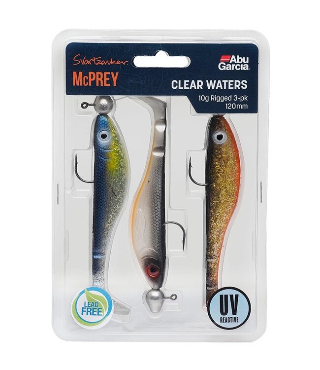 Abu Garcia Svartzonker McPrey Prerigged (3 pcs) UV Reactive - 12mm - 10gr