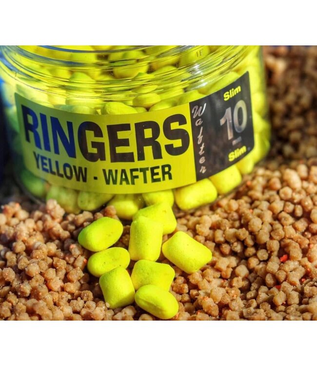 Ringers Wafter Slim 10mm – Flache Halb Schwimmende Wafters für Method & Hybrid Feeder – 4 Farben