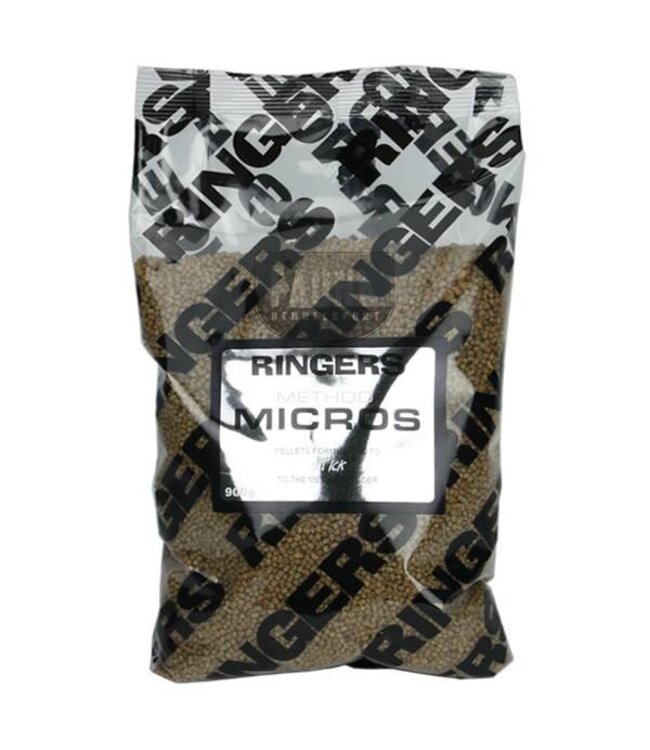 Ringers Method Micro Pellets 900g – Micro Pellets pour Method Feeder, Carpe, F1 & Brème