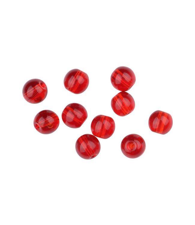 Spro Perles En Verre Bullet Sinkers Red Ruby (10 pcs)