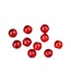 Spro Glass Bullet Weight Beads Red Ruby (10 pcs)