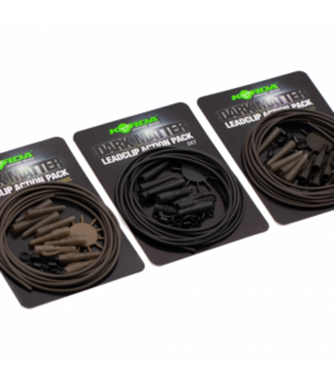 Korda Dark Matter Leadclip Action Pack